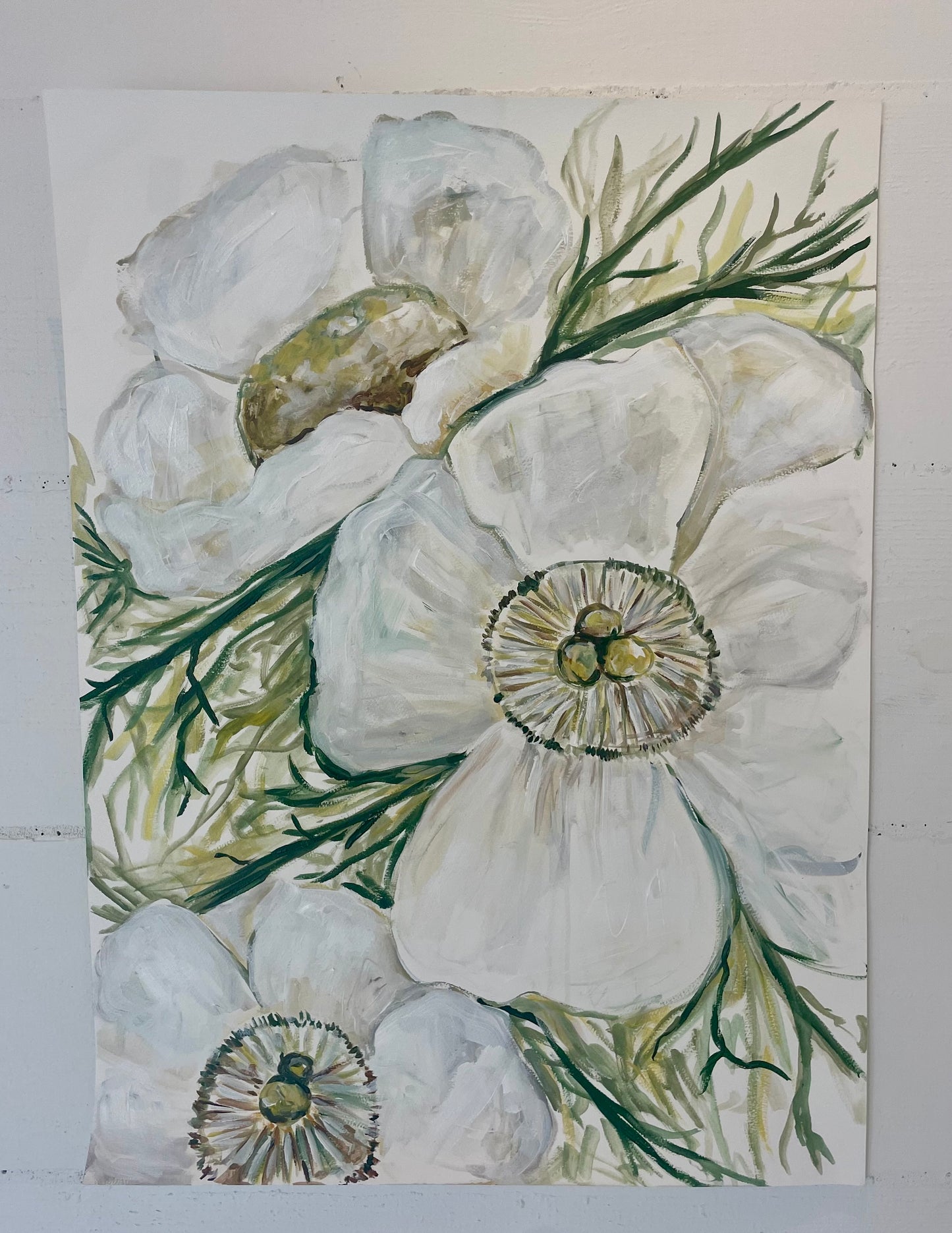White flower study II