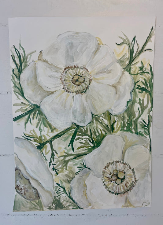 White flower study